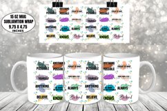 Motivational Mug Wrap Sublimation, Funny Mug Design Product Image 1