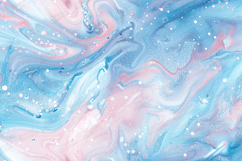 Pastel Blue Pink Marble Glitter Background Product Image 1