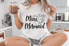 Mini Mermaid SVG Design, Mermaid SVG Design Product Image 5
