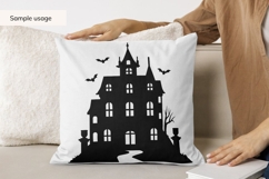 Old Haunted House SVG, Halloween SVG Product Image 5