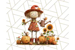Scarecrow Festival Friends PNG Clipart Product Image 5