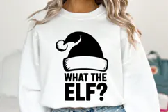 What the Elf Svg | Christmas svg | Shirt Svg Product Image 5