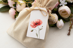 Spring Wildflower Sublimation Clipart Bundle, Watercolor PNG Product Image 5