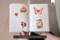 Cozy Valentine Romantic Valentine Clipart Product Image 5