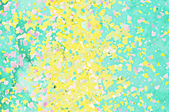 Aqua Yellow Confetti Textured Background Design Product Image 1