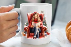 Cozy Christmas Home Clipart Sublimation, Christmas PNG Product Image 5