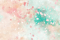 Soft Pastel Watercolor Paint Splatter Background Product Image 1