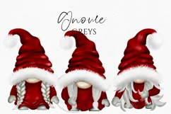 Christmas Best Friends Gnomes | Gnome Clipart PNG Product Image 2