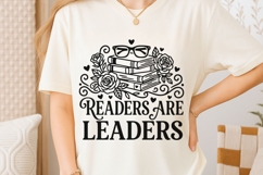 Readers Are Leaders Svg, Book Lover Svg, Book Club Svg. Product Image 6