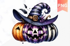 Halloween Pumpkin Sublimation - Clipart PNG Bundle Product Image 6