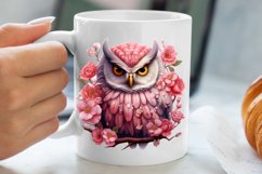 Christmas Owl Clipart, Christmas Owl Clipart, Christmas Owl Product Image 5