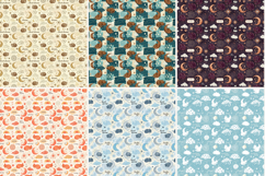 Sweet Dreams Starry Cat Digital Paper,Celestial Sleeping Kit Product Image 5