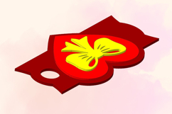 Heart, Bow, 40 OZ Tumbler, STL/3MF files for 3D Printing Product Image 5