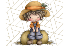 Woodland Autumn Parade Clipart PNG Fall Animals Product Image 5