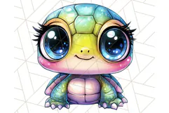 Farm Animals Kawaii Clipart PNG, Cute Barnyard Animal Product Image 5