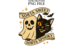 Sweet spooky png design for T-shirts Product Image 1