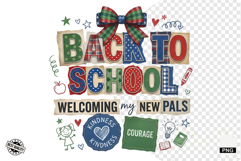 Back to School Teacher Supplies PNG - Teacher Sublimation Product Image 1