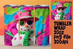 Chill Out: Christmas in July Tumbler Wraps Product Image 1