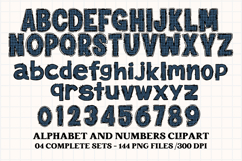 Father’s Day Alphabet clipart, father’s day letters doodle Product Image 5