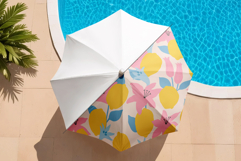 Summer Beach Umbrella Mockup Product Image 5
