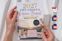 2027 Life Goals &amp; Vision Board Planner Product Image 5
