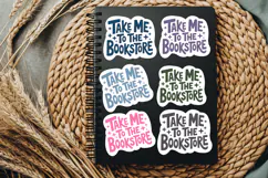 Take Me To The Bookstore PNG and SVG 10 Colors/Variations Product Image 5