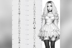 60 Procreate Gothic Fashion Style Stamp Brushes Product Image 8