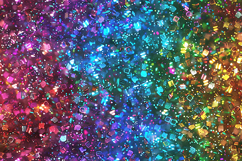 Multicolor Chunky Glitter Background with Bright Sparkle Art Product Image 1