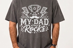 My Dad Rocks Svg, Best Dad Ever Svg, Awesome Dad Svg. Product Image 3