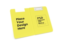 Opened Clipboard Folio Mockup Template Photoshop Product Image 6