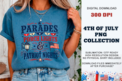 Parades &amp; Patriot Nights PNG | Sublimation DTF Product Image 4