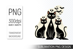 Cute Halloween Boo, Halloween Sublimation Clipart PNG Product Image 1