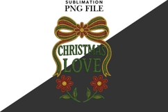 Christmas love png design for T-shirts Product Image 2