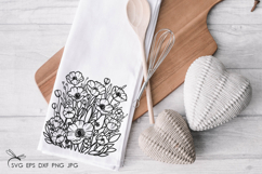 Spring flowers SVG Product Image 5