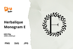 Herbalique Monogram Product Image 1
