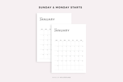 2028 Monthly Calendar Printable &amp; Fillable, A4/Letter Size Product Image 5