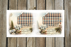 Vintage Christmas | 4 Retro Sublimation Mug designs Product Image 5