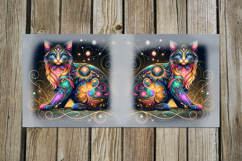 Colorful Cats | pets Mug Sublimation design PL Product Image 5