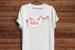 Book Lover Coquette Clipart PNG SVG, Romantic Pink Books Product Image 5