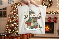 Christmas Snowman Sublimation - Christmas PNG Design Product Image 1
