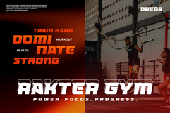 BREGA Bold Sport Display Font Product Image 5