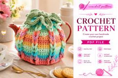 Hibiscus Tea Cozy Crochet Pattern PDF Product Image 2