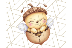 Adorable Bee Clipart PNG, Cute Bees and Accessories PNG Product Image 5