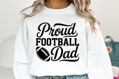 Proud Football Dad Svg | Game Day Svg | Shirt Svg Product Image 5