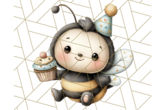 Cute Insects Clipart, Cartoon Bugs, Bug PNG Illustrations Product Image 5