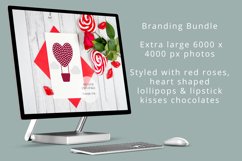 Valentine Flatlay 8 JPEG Photo Mockups Branding Bundle Product Image 2