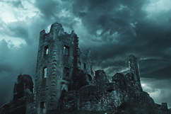 Rustic Cottage Garden Herb Patch Overhead View Background Product Image 1