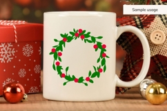 Traditional Christmas Wreath SVG Product Image 5