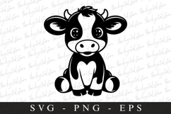 Highland cow SVG | SVG Cut files | Cricut Product Image 1