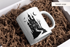 Spooky House SVG, Haunted House SVG Product Image 5